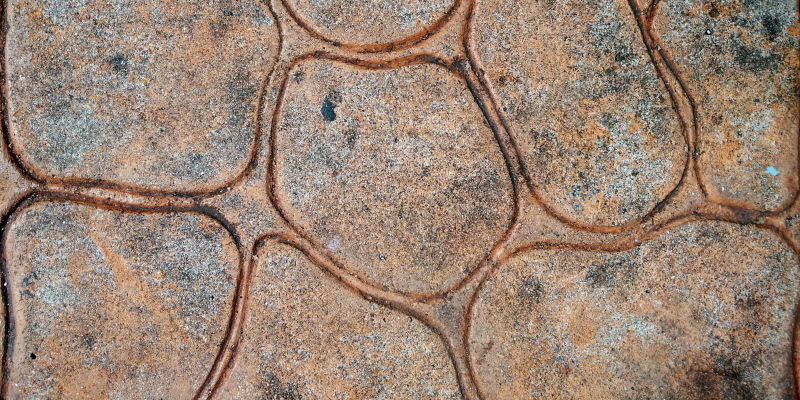 Stamped Concrete Patio in Greenville, South Carolina