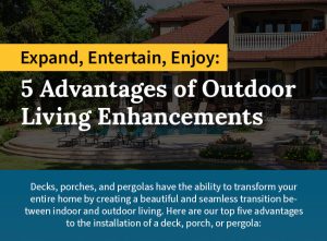 Expand, Entertain, Enjoy: 5 Advantages of Outdoor Living Enhancements